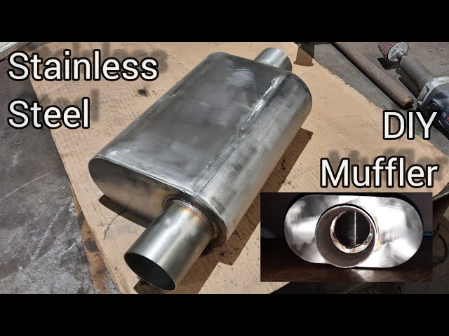 Homemade 3 Inch Exhaust Muffler | Stainless Steel class=