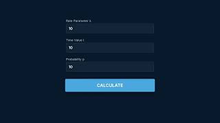 Exponential Distribution Calculator — How to Use It | Engineering Tool Wealth