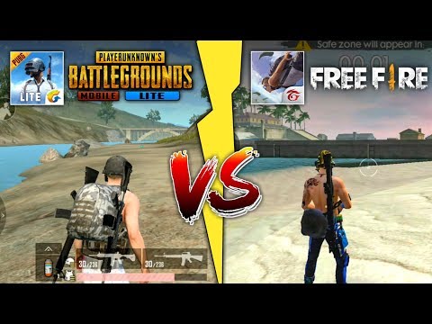 pubg and free fire video