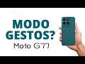 Como USAR o MODO GESTOS de NAVEGAÇÃO, Moto G77!