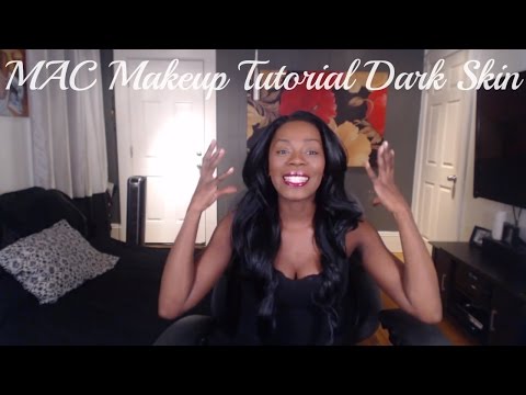 MAC Makeup Tutorial For Dark Skin Women | How To Do Your Make Up Quick | MAC Match Master