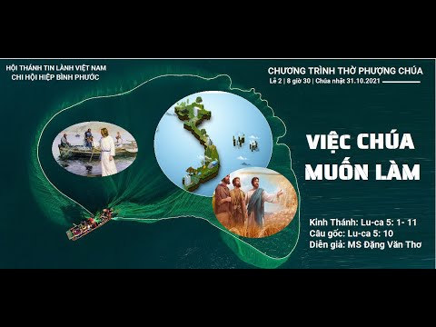 CHƯƠNG TRÌNH THỜ PHƯỢNG CHÚA | LỄ 2 | 8H30 | CN 31.10.2021 | VIỆC CHÚA MUỐN LÀM