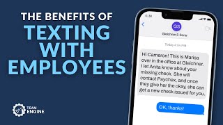 The Benefits of Texting With Employees