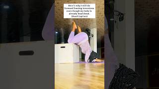 Why Forward Leaning Inversions Are A Game Changer In Pregnancy