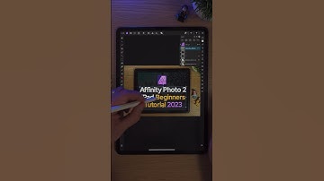 Hoe selecteer je meerdere lagen in Affinity Photo 2 op de iPad?