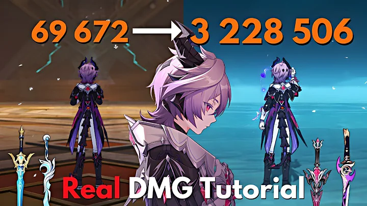 C0 Durin 3.2M Real DMG Tutorial! Genshin Impact