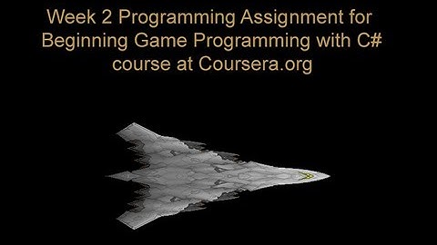 Programming assignment 2 for 