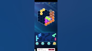 Block! Hexa Puzzle~Rainbow B block 7 to 10 levels~ level-28