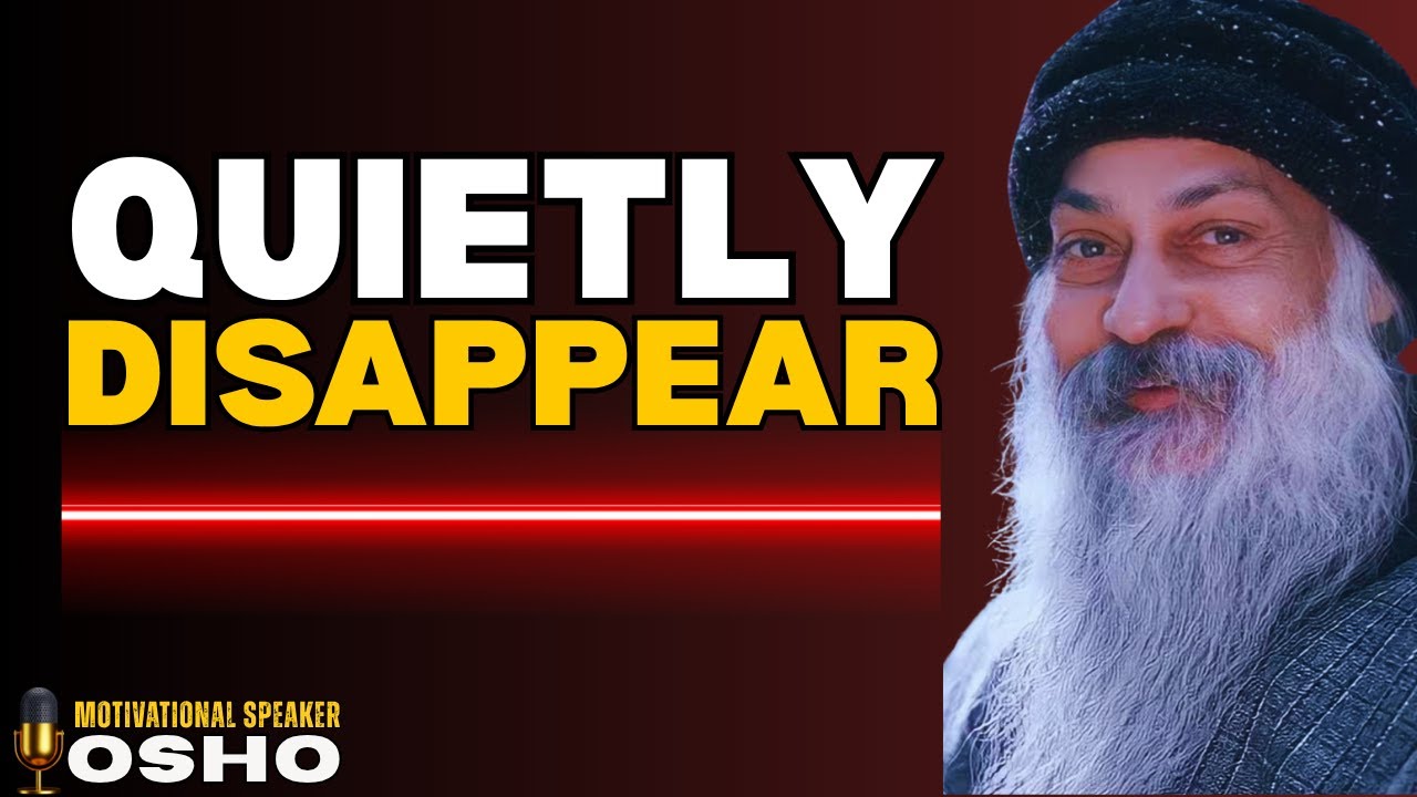 “Why Spiritually Awake Souls Are Withdrawing from the Noise of the World | Osho”