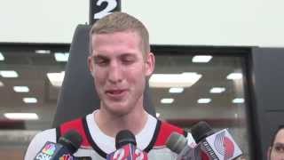 Mason Plumlee on First Day of Training Camp: "The Energy Was Really Good"
