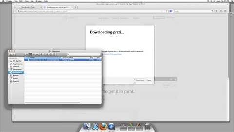 How to create a portable Prezi