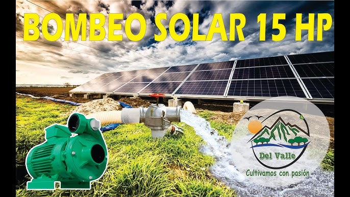 Kit de bombeo solar 400v para 15kW Bomba (IP20)