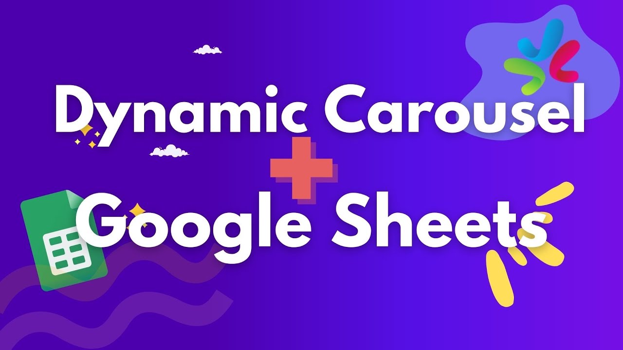 Dynamic Carousel With Google Sheet As Data Source