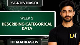 WEEK 2: Describing Categorical Data | Question Practice | Statistics 01 | IIT Madras BS