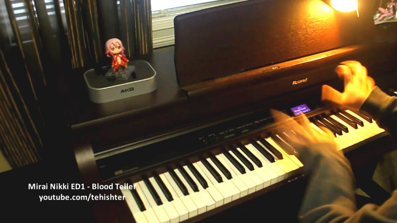 Mirai Nikki ED - Blood Teller (Piano Transcription)