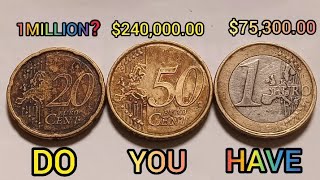 DO YOU HAVE! Expensive Euro Coins From Europe Ultra Rare Errors Worth Big Money