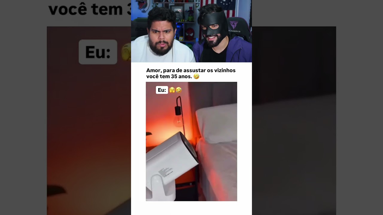PARE DE ASSUSTAR OS VIZINHOS!