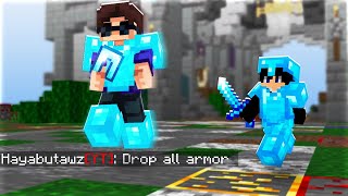 Hive Skywars, but This YouTuber controls MY Game! @cryptic7269