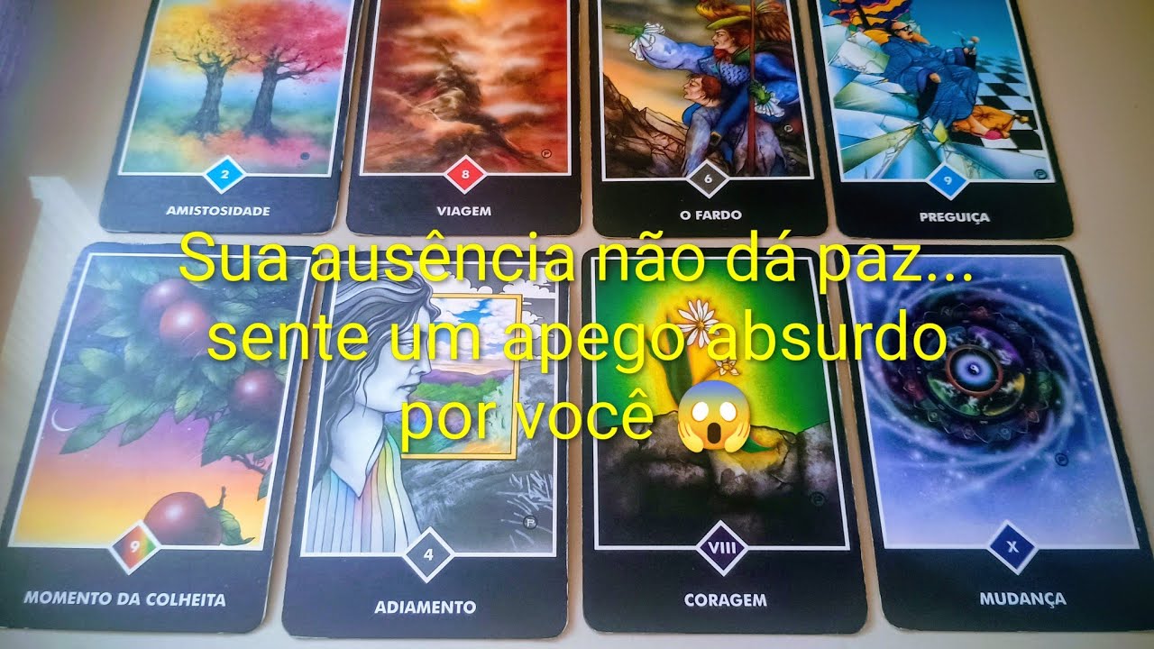 CÂNCER ♋Sua ausência não dá paz... Sente um apego absurdo por você 