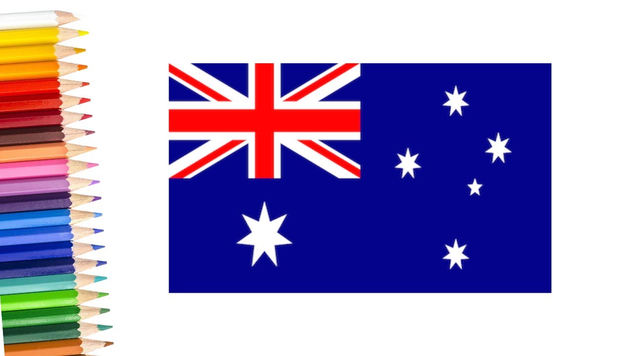 how to draw Australia flag flag  Australia flag drawing easy  YouTube