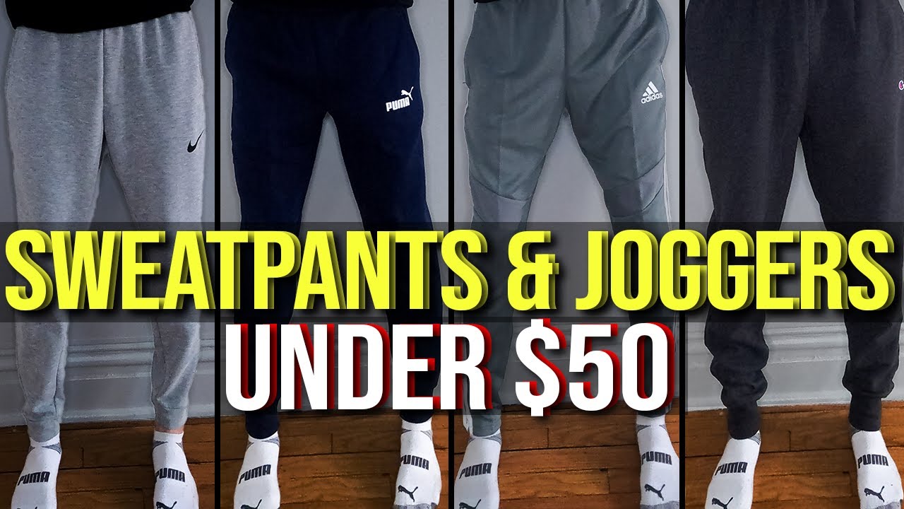 Ranking 7  Sweatpants & Joggers under $50 