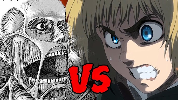 Attack on Titan Anime VS Manga - Part 1  A Complete Comparison of the  AoT's Manga and Anime 