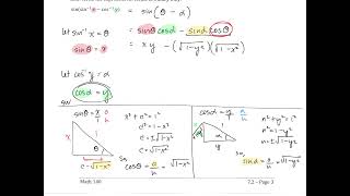 Math140: Addition and Subtraction Formulas for Trigonometric Functions