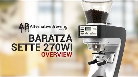 Baratza Sette 270Wi Espresso Coffee Grinder Review