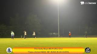 The Gully Boys vs Titans United | NAMMA LEGENDS FLOODLIGHTS PRACTICE GAMES 2026(League Matches) | Li screenshot 1
