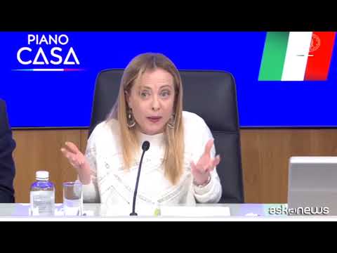 Video Meloni sbotta: presento il Piano casa e mi chiedete di Minetti
