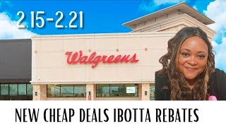 🛒WALGREENS COUPONING 2.15-2.21 :NEW CHEAP DEALS & IBOTTA REBATES 🛒