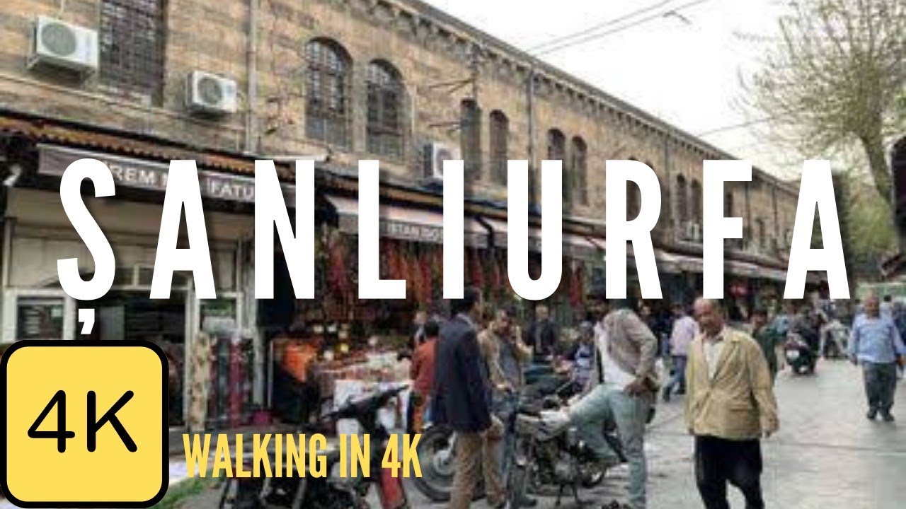Walk in Şanlıurfa, Turkey 4k Walking Tour