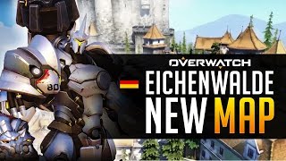 Eichenwalde NEW MAP - Overwatch Stuggart Germany Assault/Escort Features and Discussion!