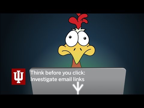 Think before you click: Investigate email links