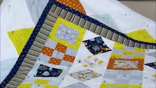 How to make Woodland Patch Quilt Part 3 of 3 - Quilting Tips & Techniques 220