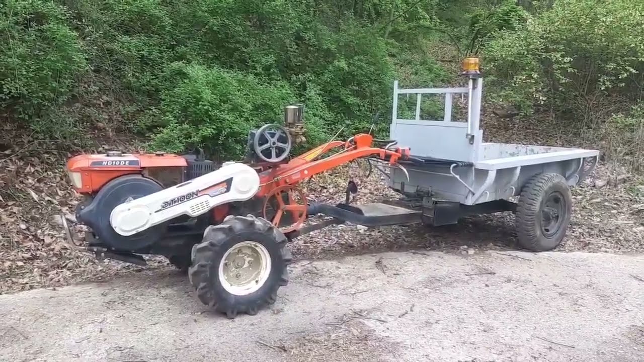 경운기 주행 중 시동이 꺼져 연료필터, 노즐, 브란자 교환 (직사식 ND10DE)