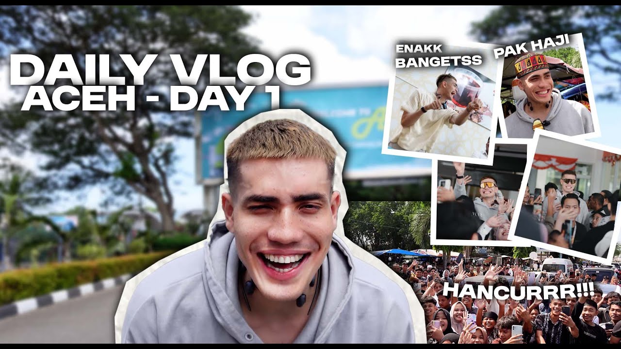 Day 1 : Keliling Di Kota Aceh , Hancurrrr Pecahhh !