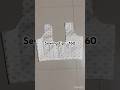 Lining blouse back part cutting and stitching #sewing tips and tricks #shorts