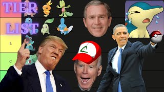 Biden \& The Boys make a Pokemon Starter Tier List (AI Voice Meme)