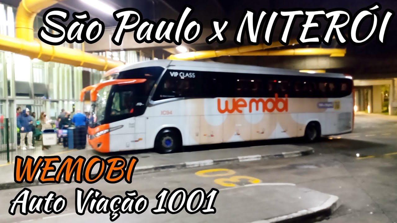 WEMOBI # São Paulo x Niterói # Auto Viação 1001.