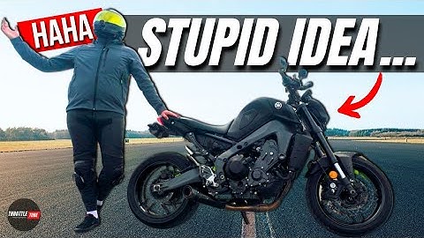 Is The Yamaha MT09 For Beginner Riders? LOL!