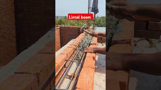 lintel beem casting #ytshorts #constructionchannel #trending #home #house #trending