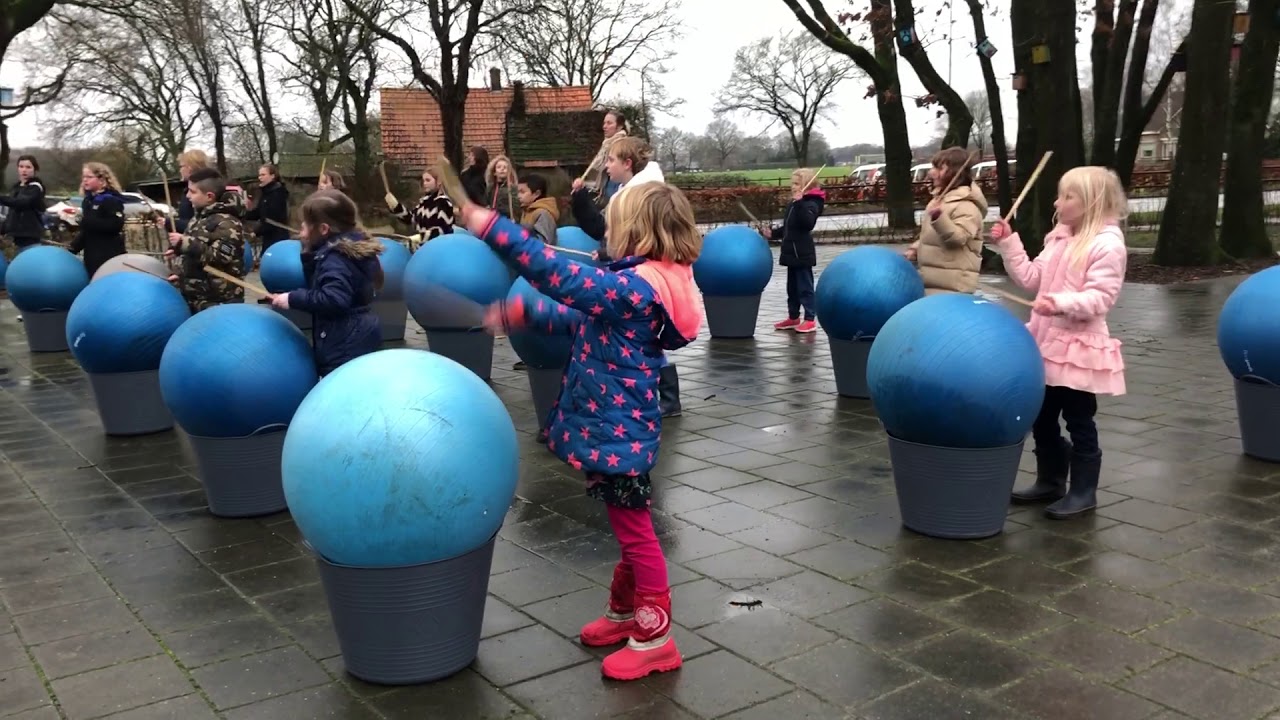 Drumble Dance bij OBS De Arendshorst op 28 januari 2021