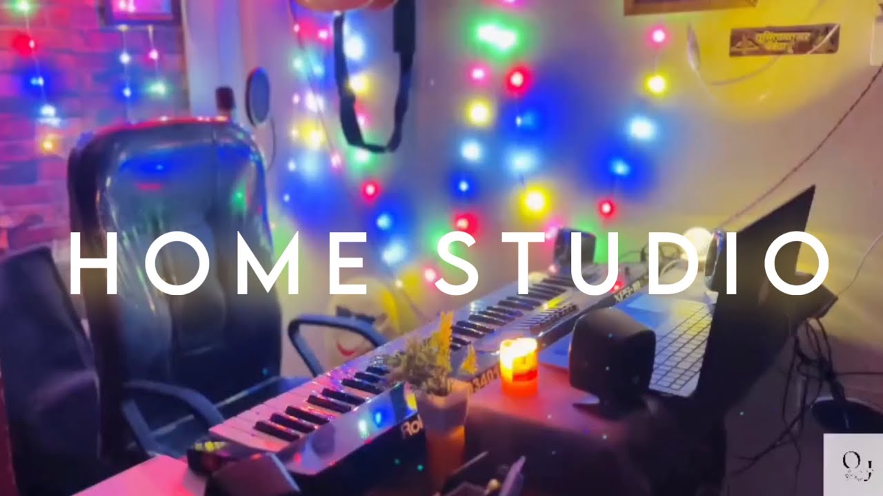 My Home Studio Tour | Home Recording Studio Setup | Desk Setup ...
