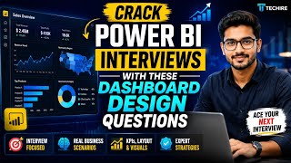 Crack Power BI Interviews with These Dashboard Design Questions #techire #dataanalytics #career
