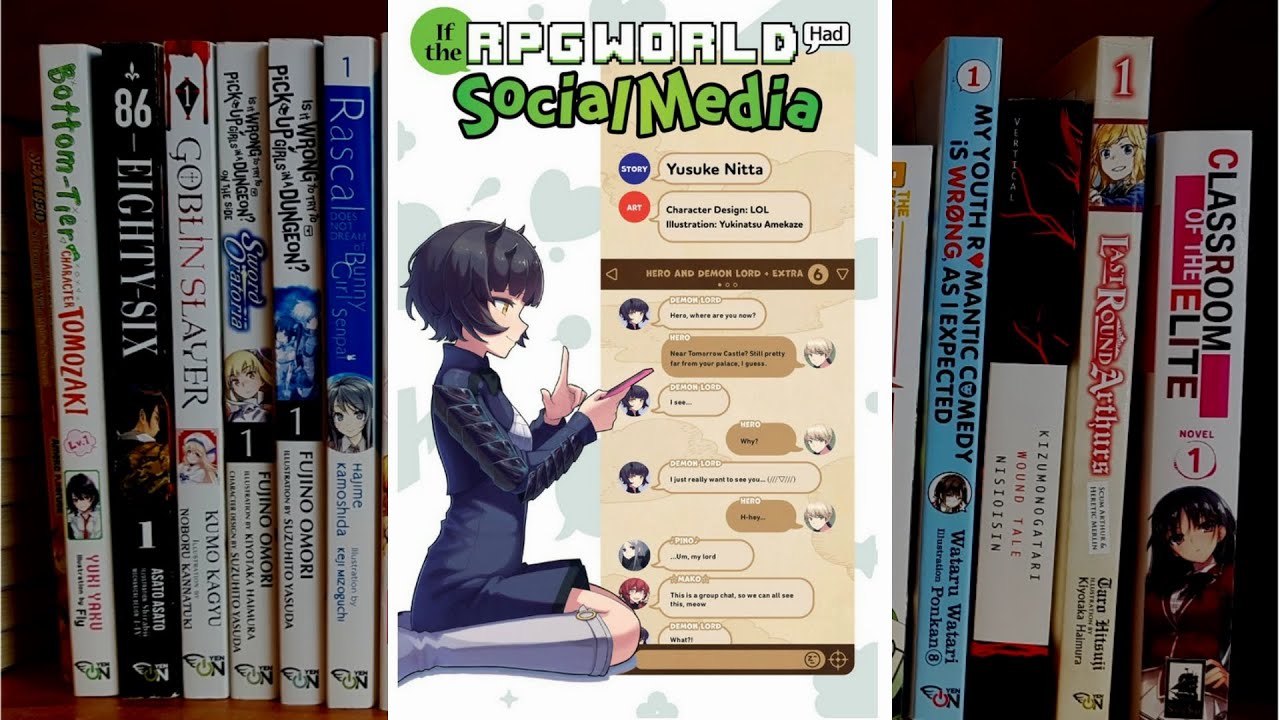 If the RPG World Had Social Media | Light Novel Review - YouTube