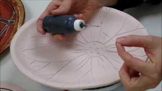 Ceramics II  Glazing the Platters