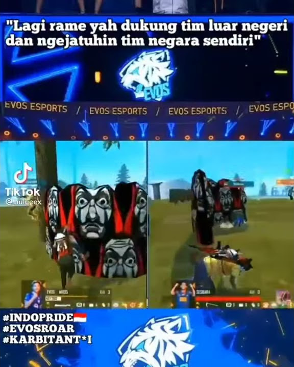 STORY WA EVOS ESPORT💙🔥 || KARBITAN MINGGIR!