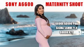 Maternity Photo shoot with Sony a6600, Sigma 56mm f1.4, Godox AD600 Pro, X2T Trigger, Angler Boombox screenshot 2