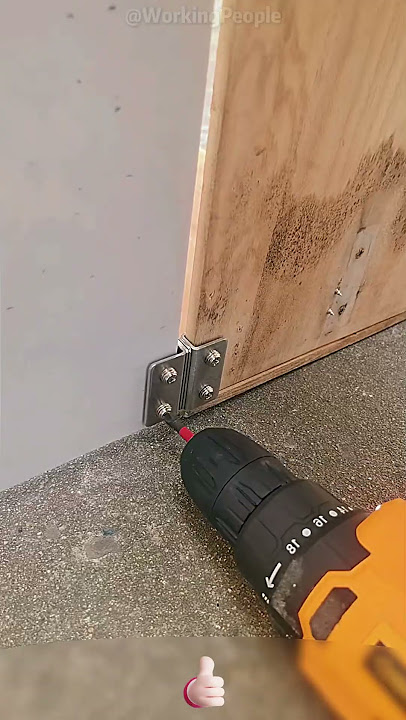 Convenient auxiliary hinge tool for assembling glass and tile cabinet doors 🛠️🧱🪞